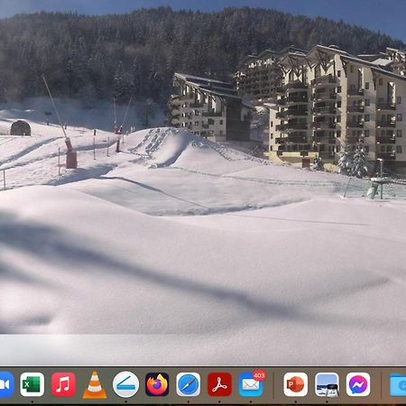 40M2 - Ski Aux Pieds - La Tania - Parking Couvert Exterior foto