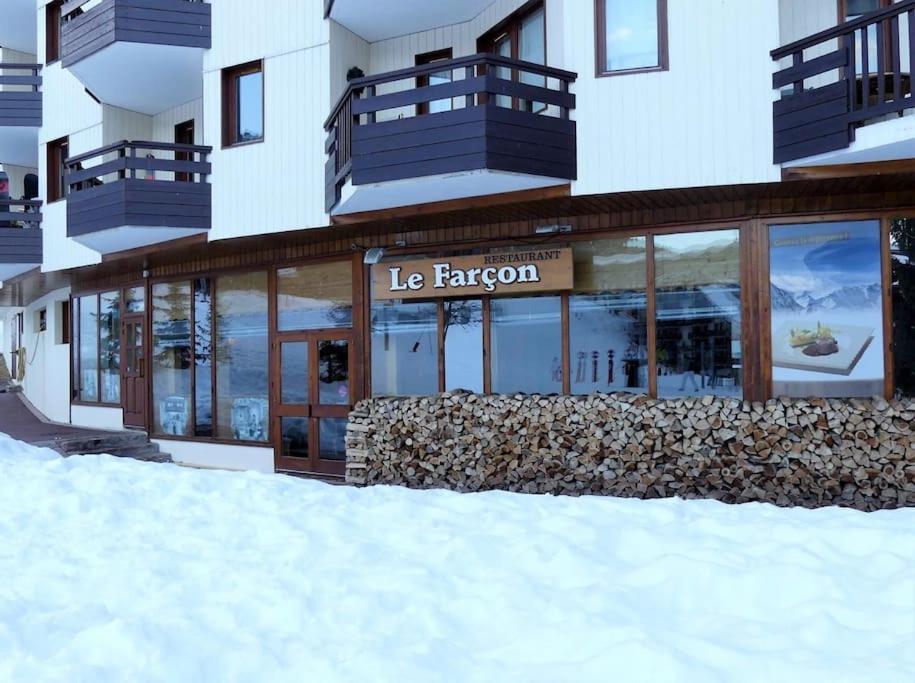 40M2 - Ski Aux Pieds - La Tania - Parking Couvert Exterior foto